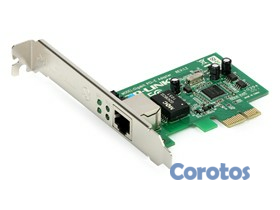 computadoras y laptops - TARJETA DE RED PCI-E GIGABIT ETHERNET TP-LINK TG-3468. WAKE-ON-LAN, LOW PROFILE 2