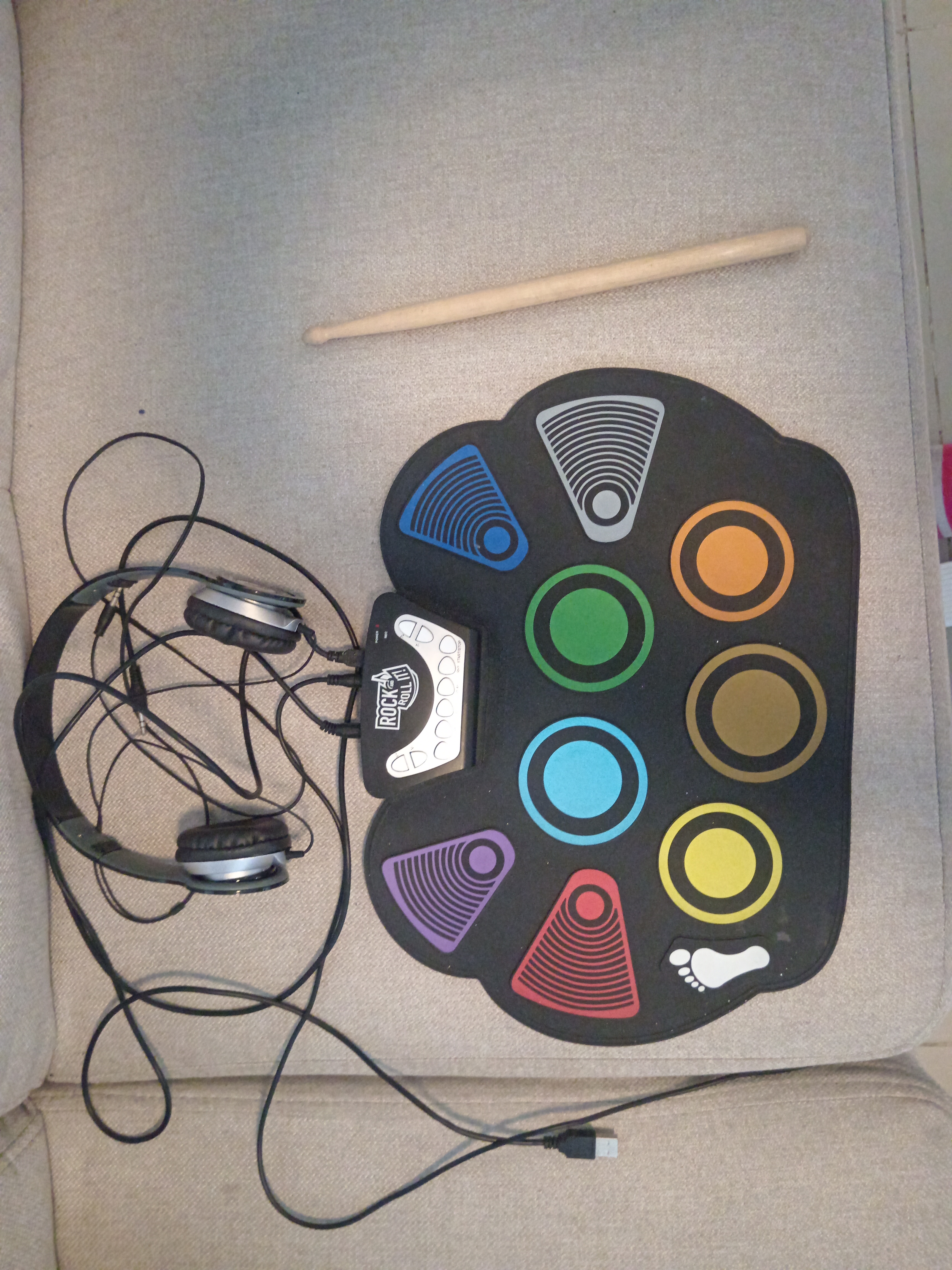 juguetes - Kit básico para aprender a tocar bateria 