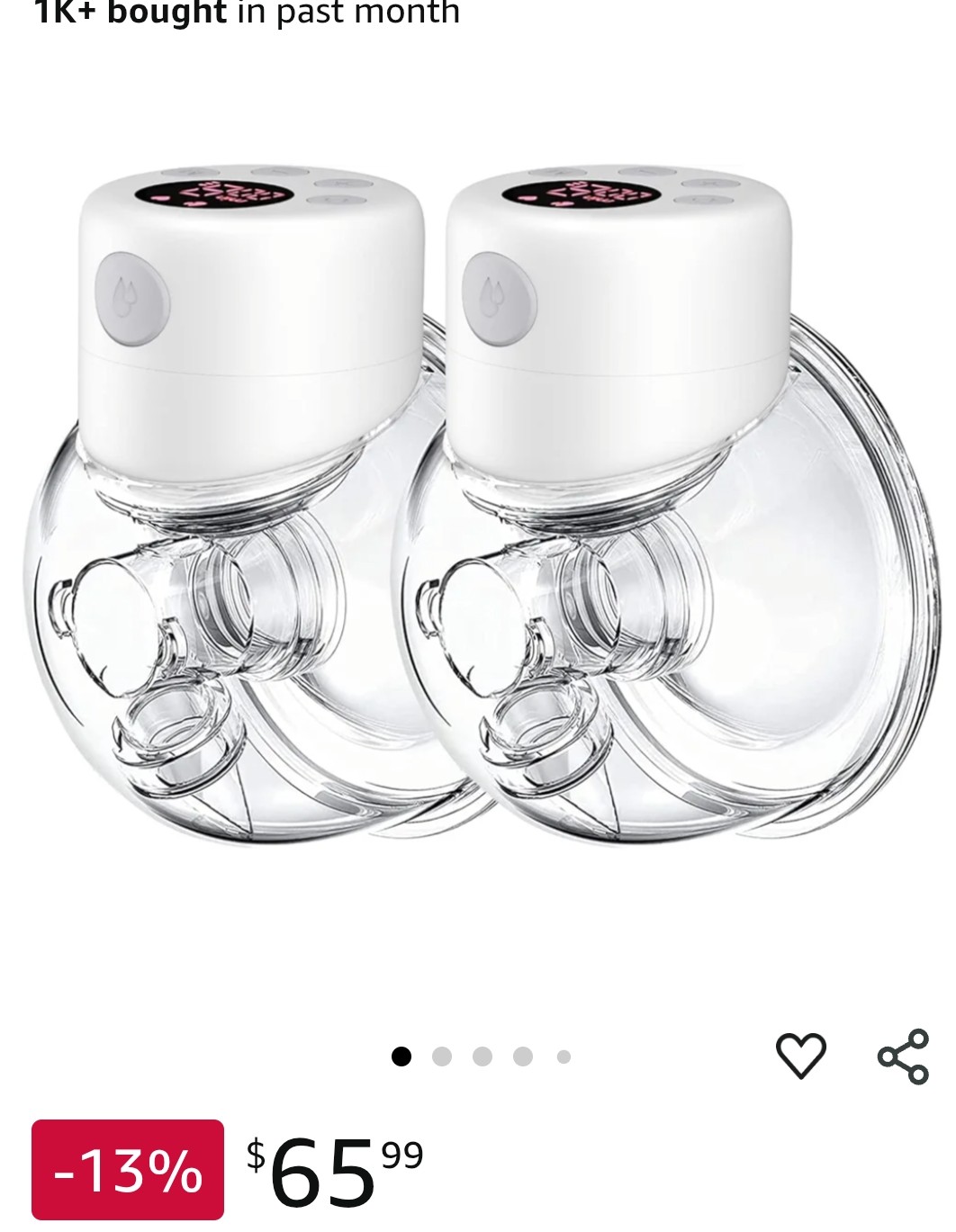 accesorios - Extractor de leche materna Portatil 0