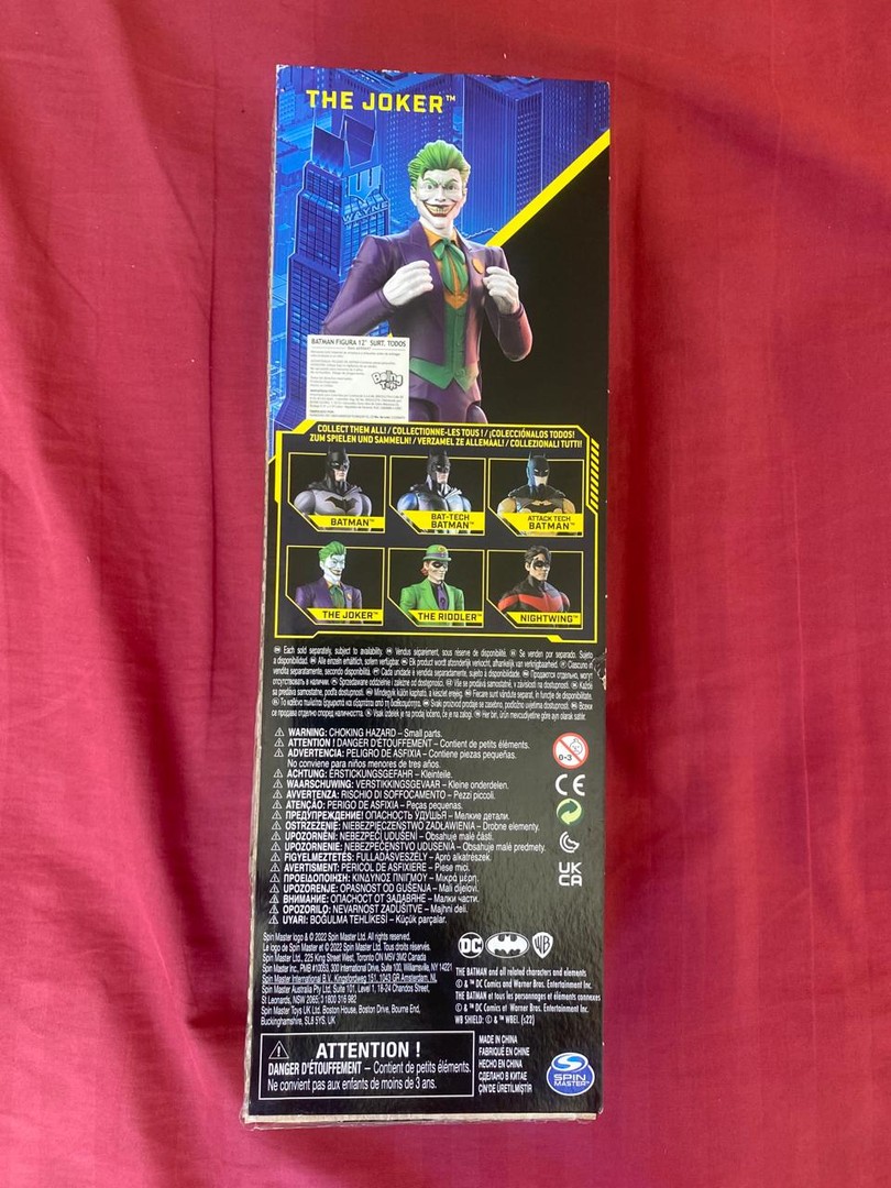 juguetes - THE JOKER ACTION FIGURE ! 100% ORIGINAL ! NUEVO ! 2