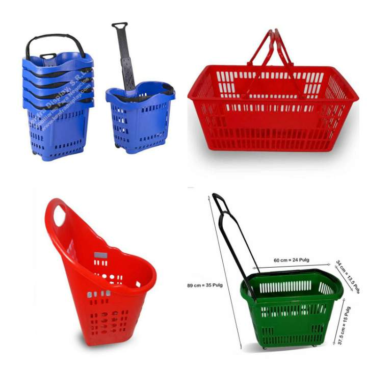 equipos profesionales - Cestas de compras para supermercados, tiendas y comercios 4