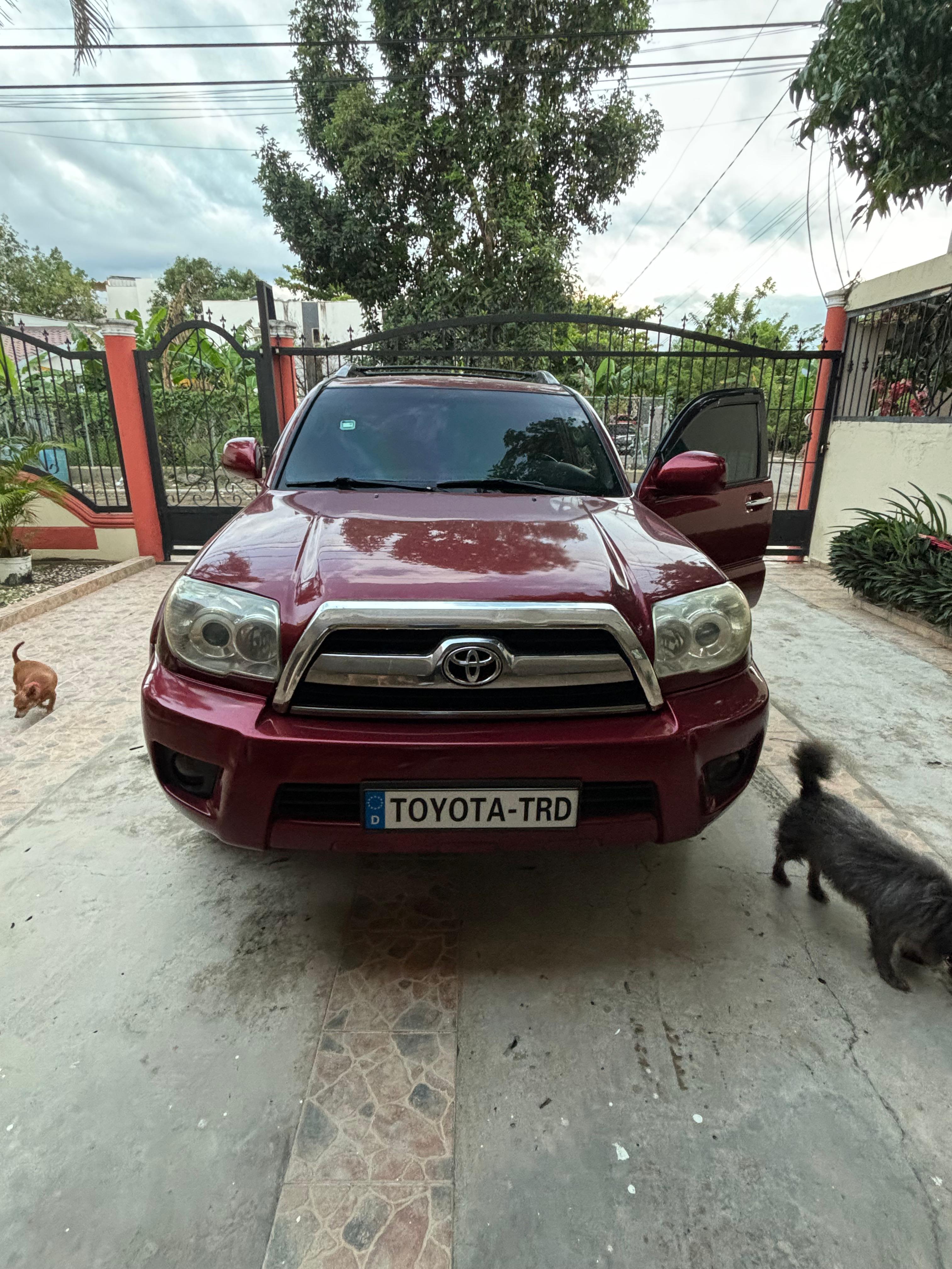 jeepetas y camionetas - Toyota 4Runner SRV SR5 2006 4x2 v6 rojo vino 6