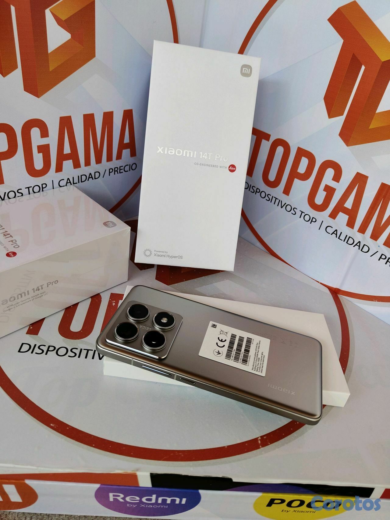 celulares y tabletas - XIAOMI 14T PRO 5G, 12 GB RAM 512 GB ROM  6