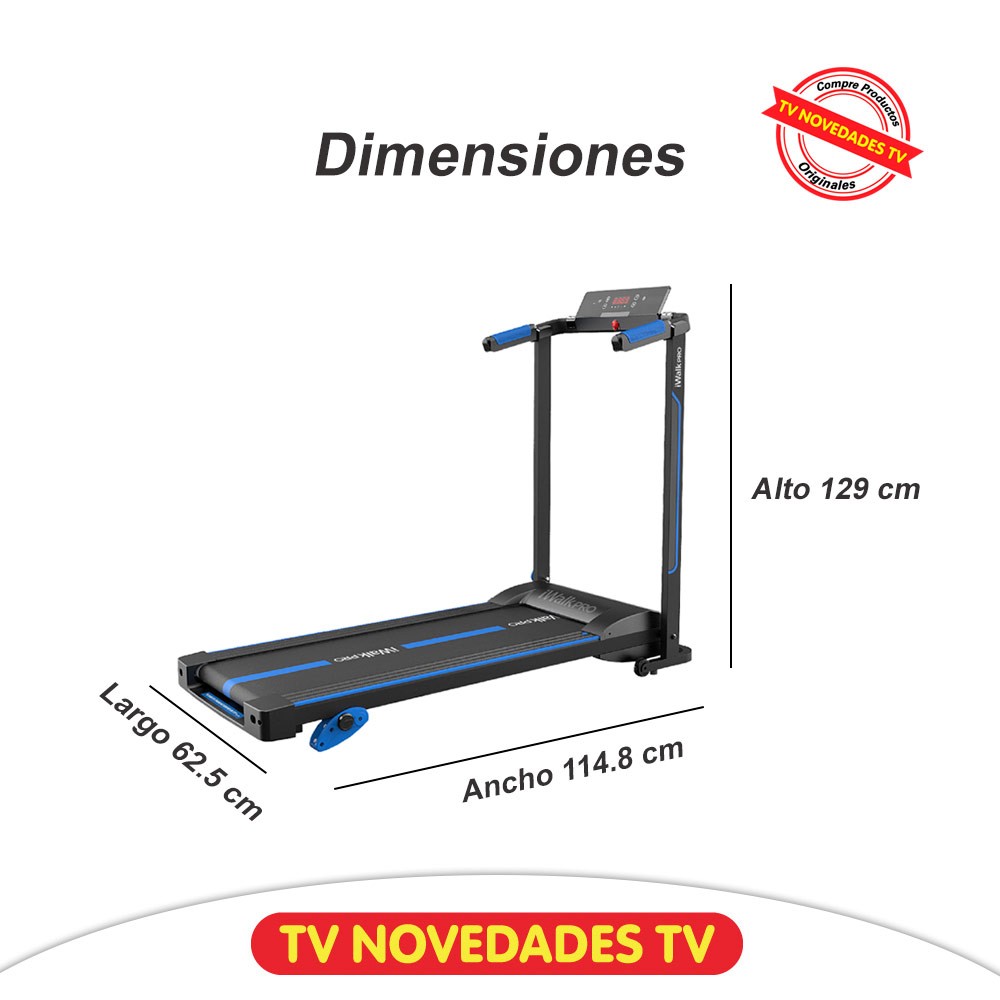 deportes - CAMINADORA ELECTRICA PLEGABLE I WALK 6