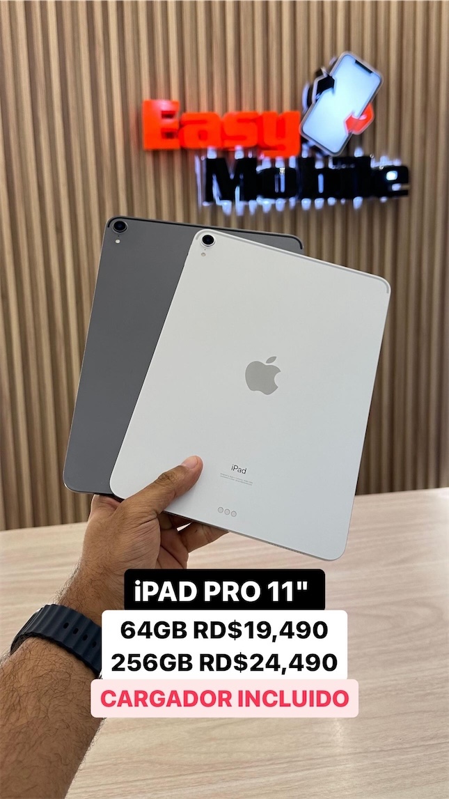 celulares y tabletas - iPAD PRO 11”  256GB