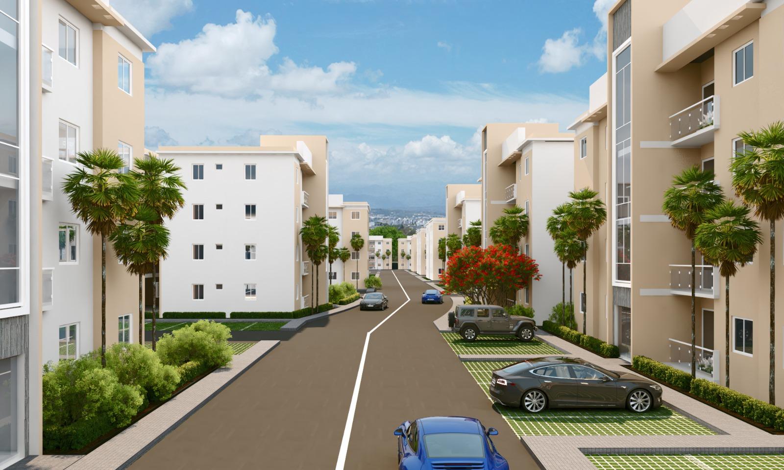 apartamentos - Apartamento de venta en planos, Autopista Duarte 4