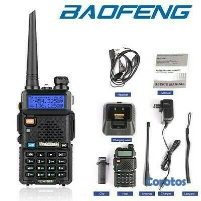 otros electronicos - Radio de comunición Baofeng UV-5R radio doble banda, dos vías 2