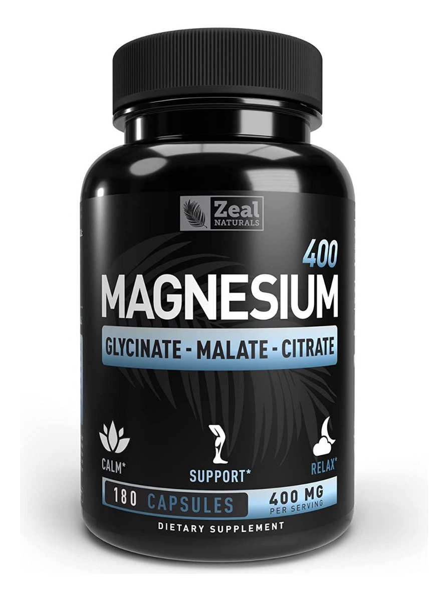 Salud y Equipamiento Médico - Citrato De Magnesio 400mg Zeal 0