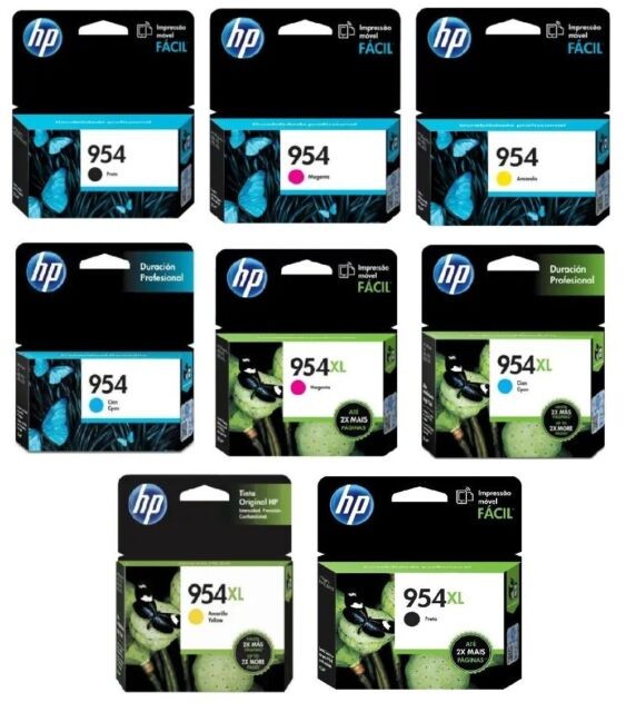 impresoras y scanners - CARTUCHO HP 954 originales  PRINT CARTRIDGE - 1 X PIGMENTED —HP OFFICEJ 0