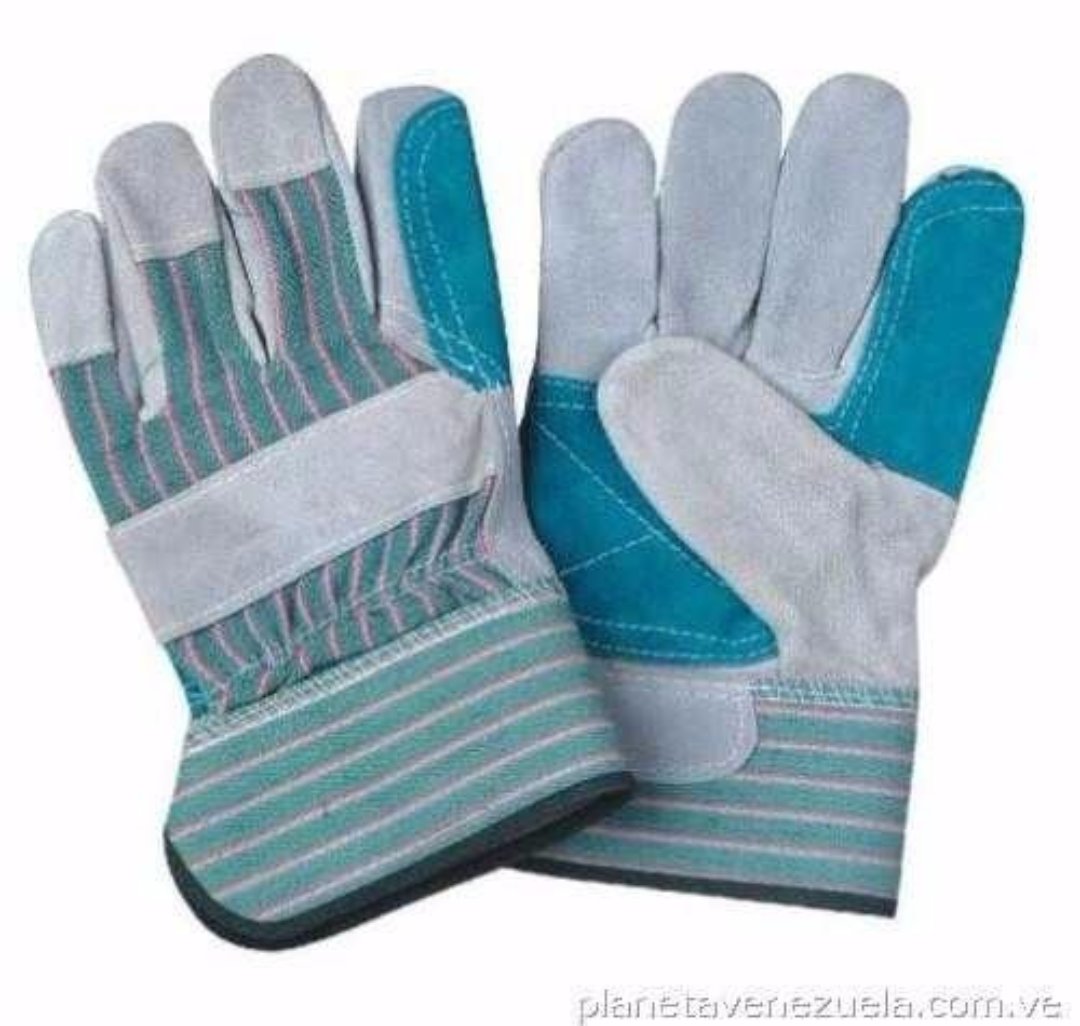 herramientas, jardines y exterior - Guante Carnaza Soldadura Soldador Reforzado Seguridad Industrial 3
