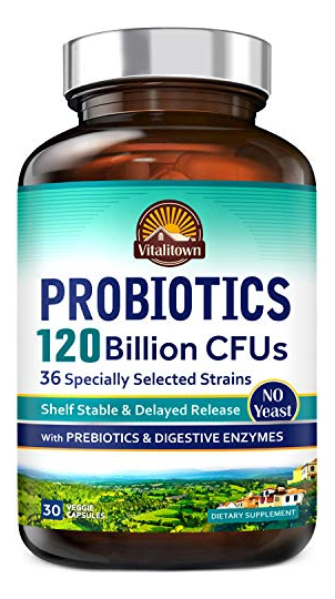 Salud y Equipamiento Médico - Probioticos Enzimas Digestivas 36 Cepas 120 Billones 30 Cap 0