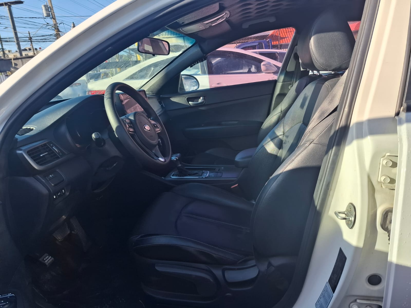 carros - Kia k-5 2017 blanco  3