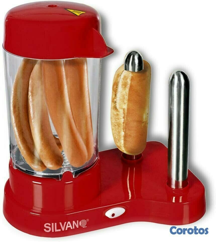 electrodomesticos - Máquina de hacer Hot Dog, cocina las salchichas y tuesta el pan 450 W 3