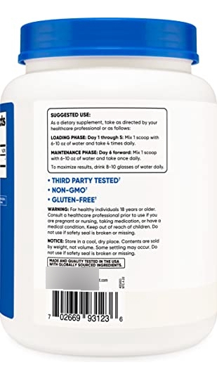 Salud y Equipamiento Médico - Monohidrato De Creatina En Polvo Micronizado -nutricost 2