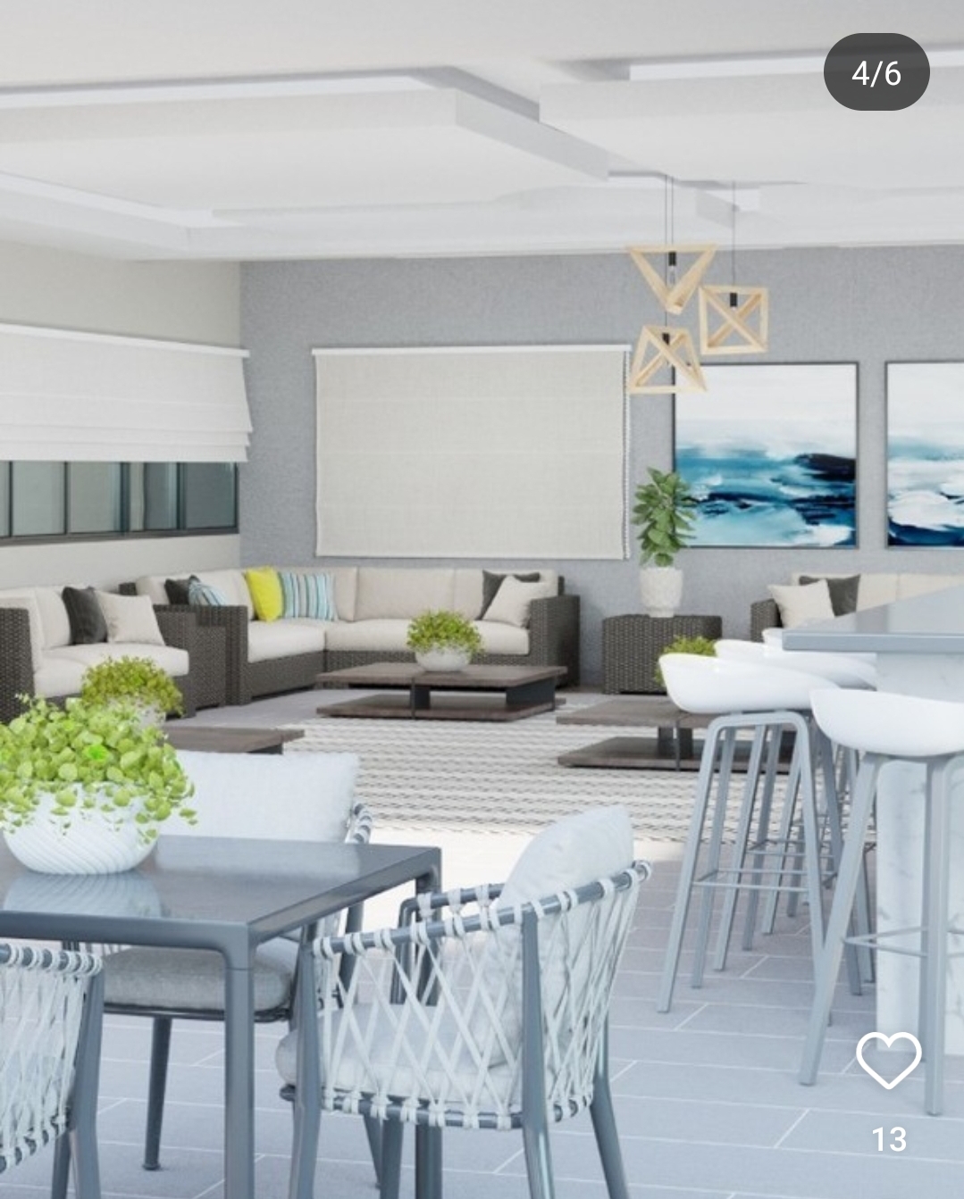 apartamentos - Villa Palmera Naco III. Piso 13. A estrenar 5