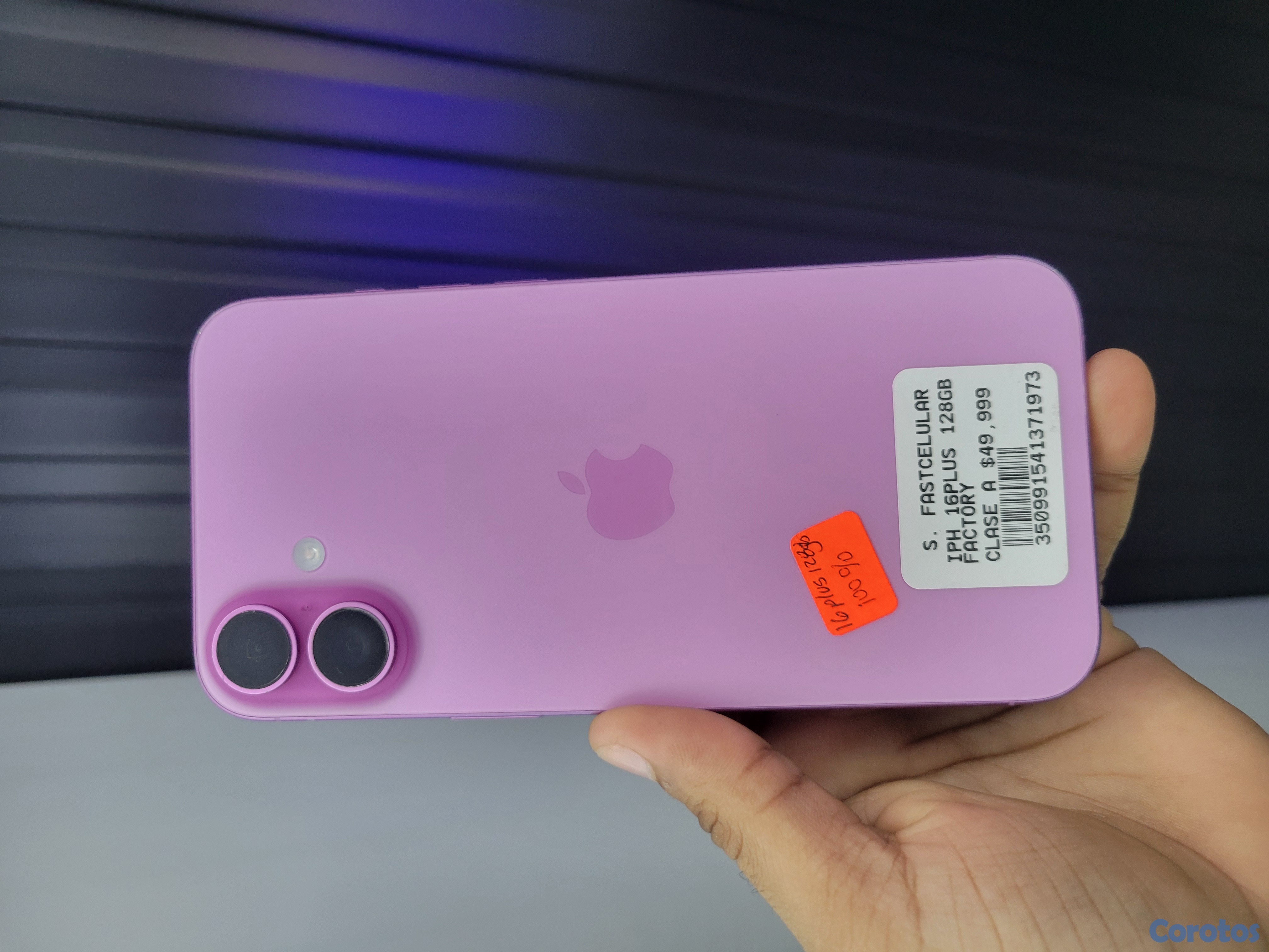 celulares y tabletas - iPhone 16 plus de 128gb  1