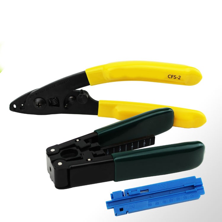 equipos profesionales - kit de herramienta ftth fibra optica medidor de potencia 5 kilometro de empalme 4