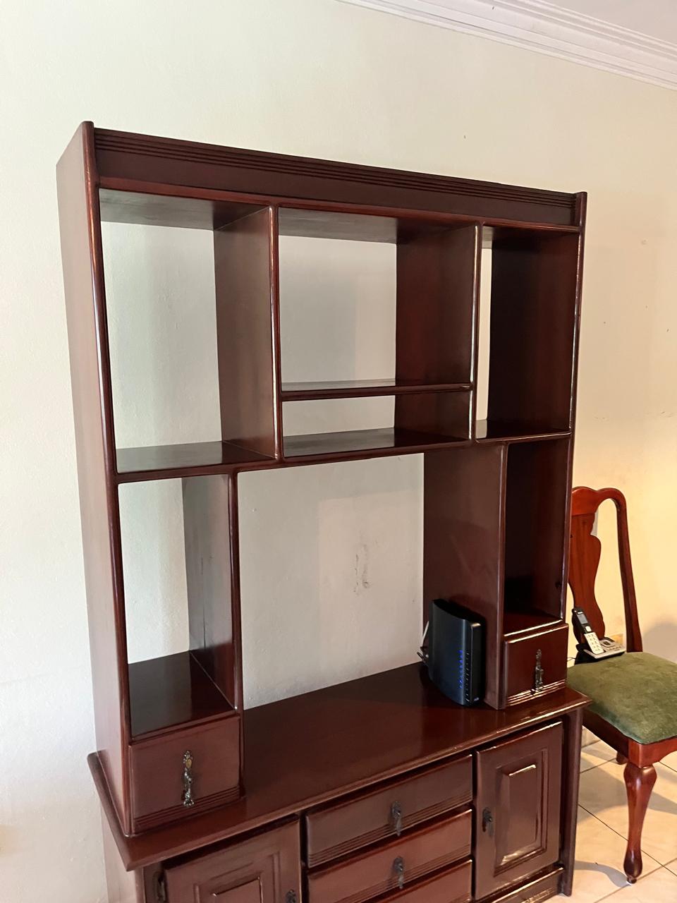 muebles y colchones - Estantería de caoba 4