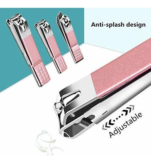 Salud y Equipamiento Médico - Kit De Pedicura Para Mujeres De 18 Piezas 3