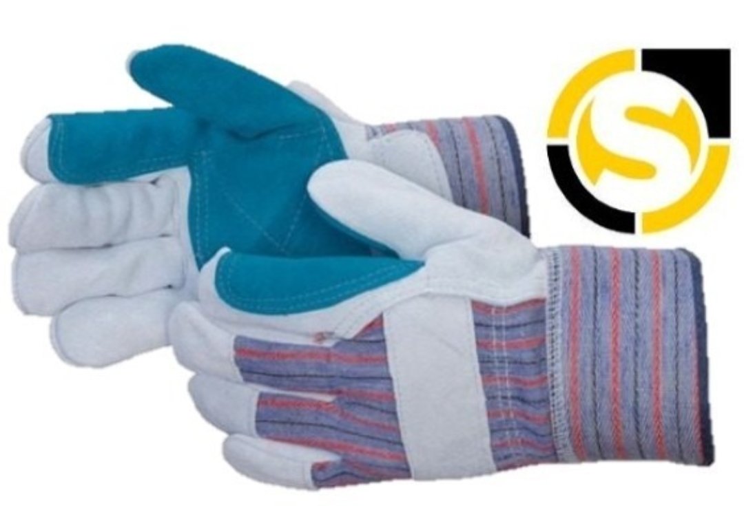 herramientas, jardines y exterior - Guante Carnaza Soldadura Soldador Reforzado Seguridad Industrial 4