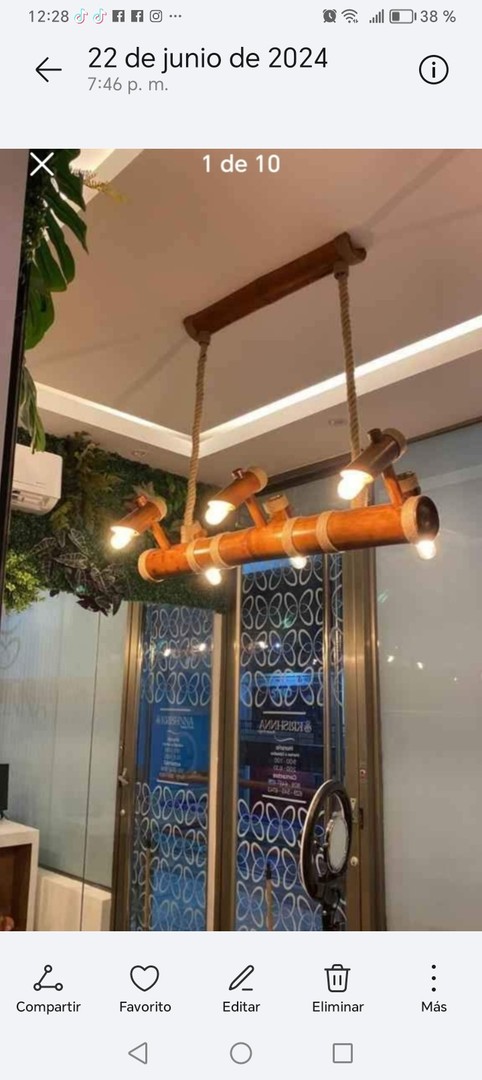 decoración y accesorios - Lámparas artesanales 0