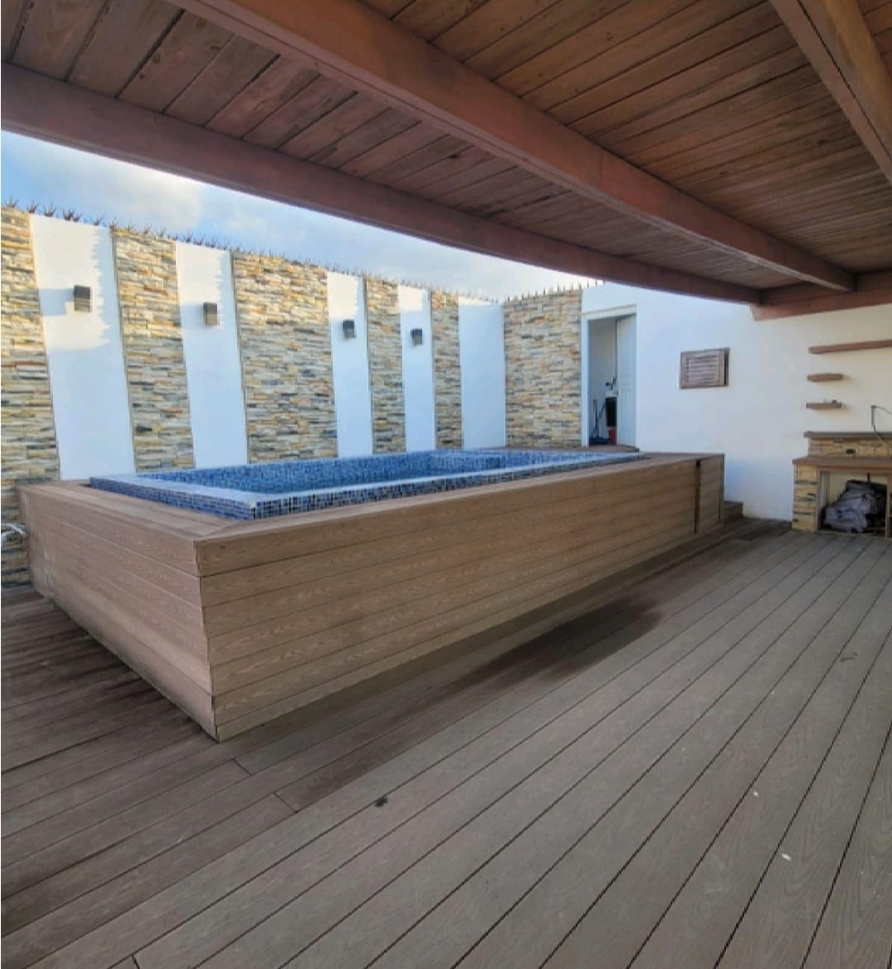 apartamentos - Venta de apartamento 4to nivel con terraza y picuzzi Alma rosa 1 Santo Domingo 7