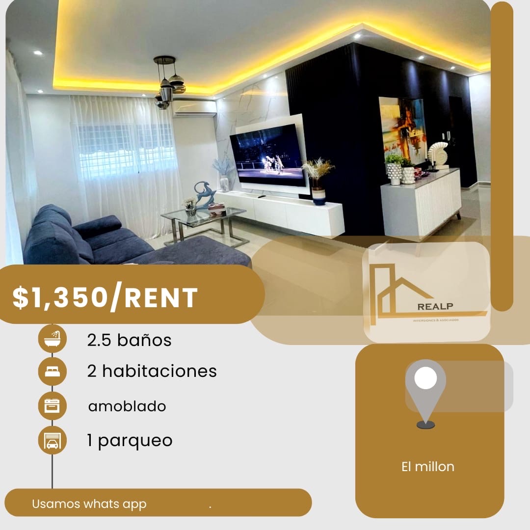 apartamentos - hermoso apartamento en el Millon  0