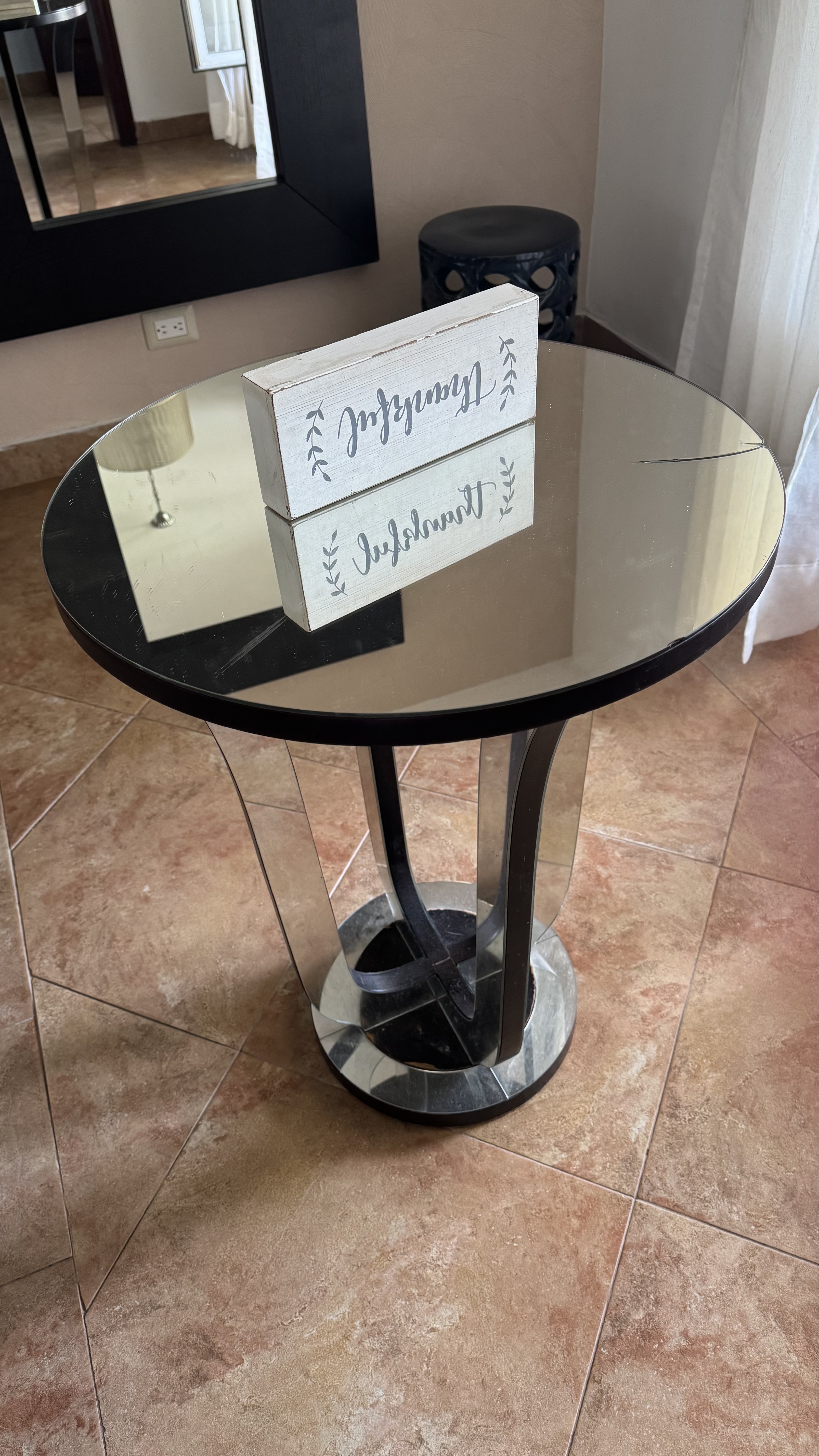 decoración y accesorios - MESITA DE ESPEJOS 1