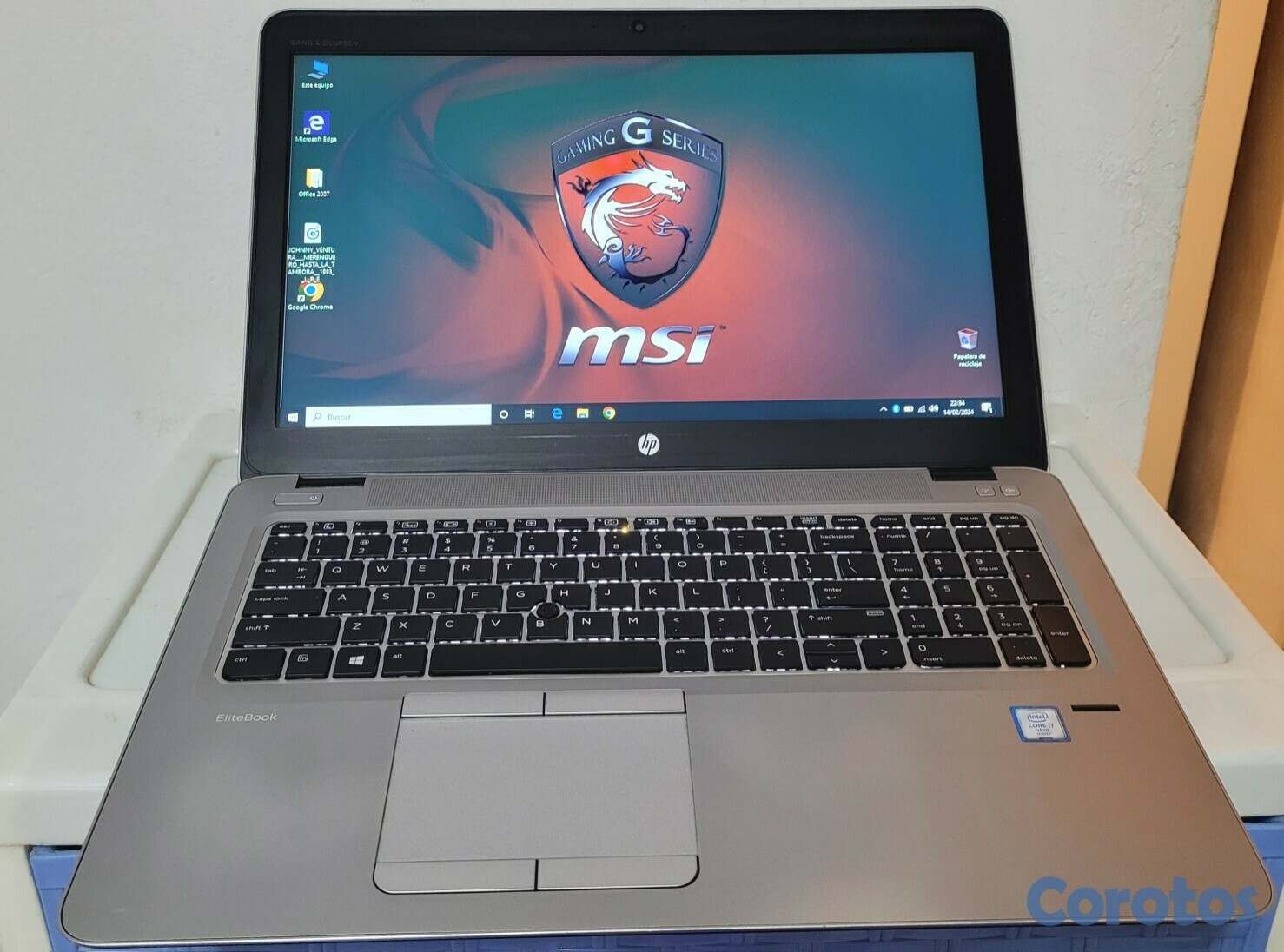 computadoras y laptops - Laptop hp 17 Pulg Core i7 2.81ghz Ram 16gb ddr4 Disco 1TB Video 8gb 1