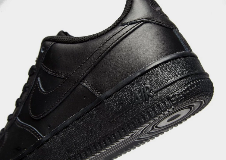 zapatos unisex - Nike Air Force 1 Negros Nuevos 3