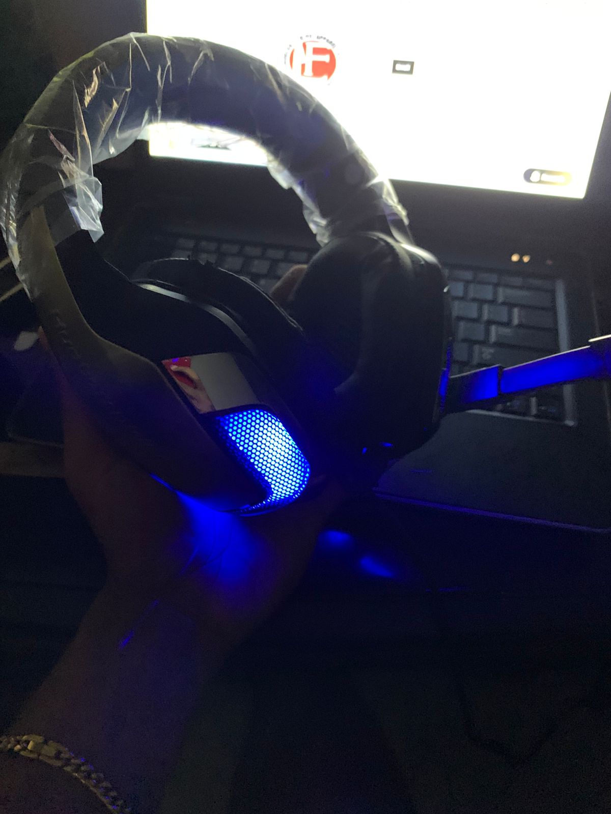 accesorios para electronica - Audifonos Gamer Con Luces para PC y Laptop 0