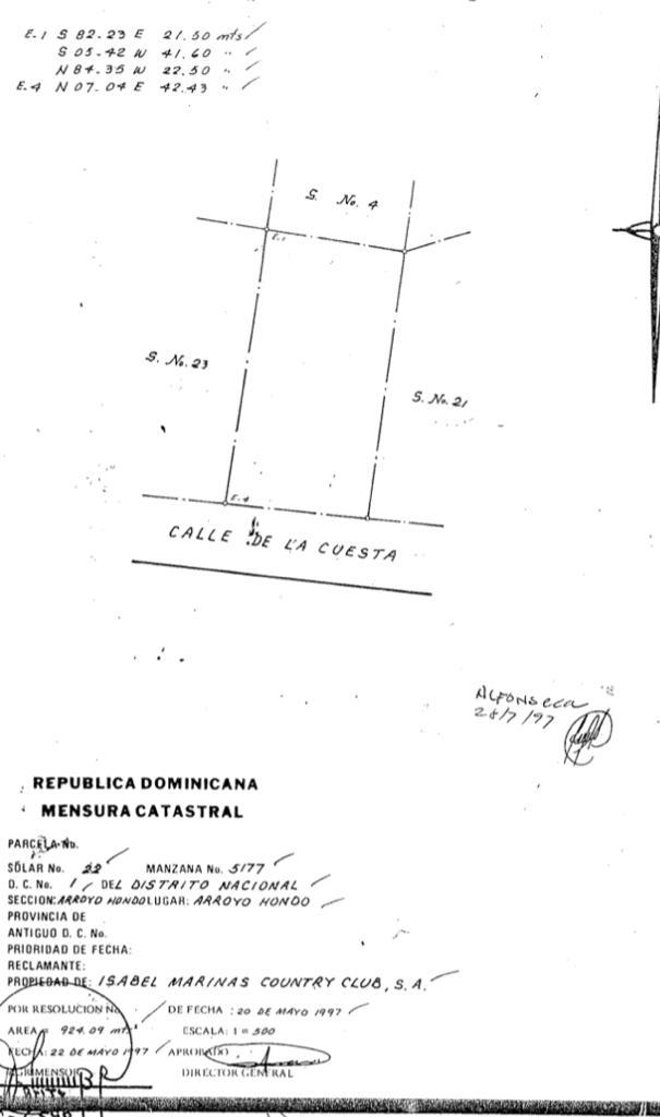 solares y terrenos - Solar en venta en Cuesta Hermosa  0