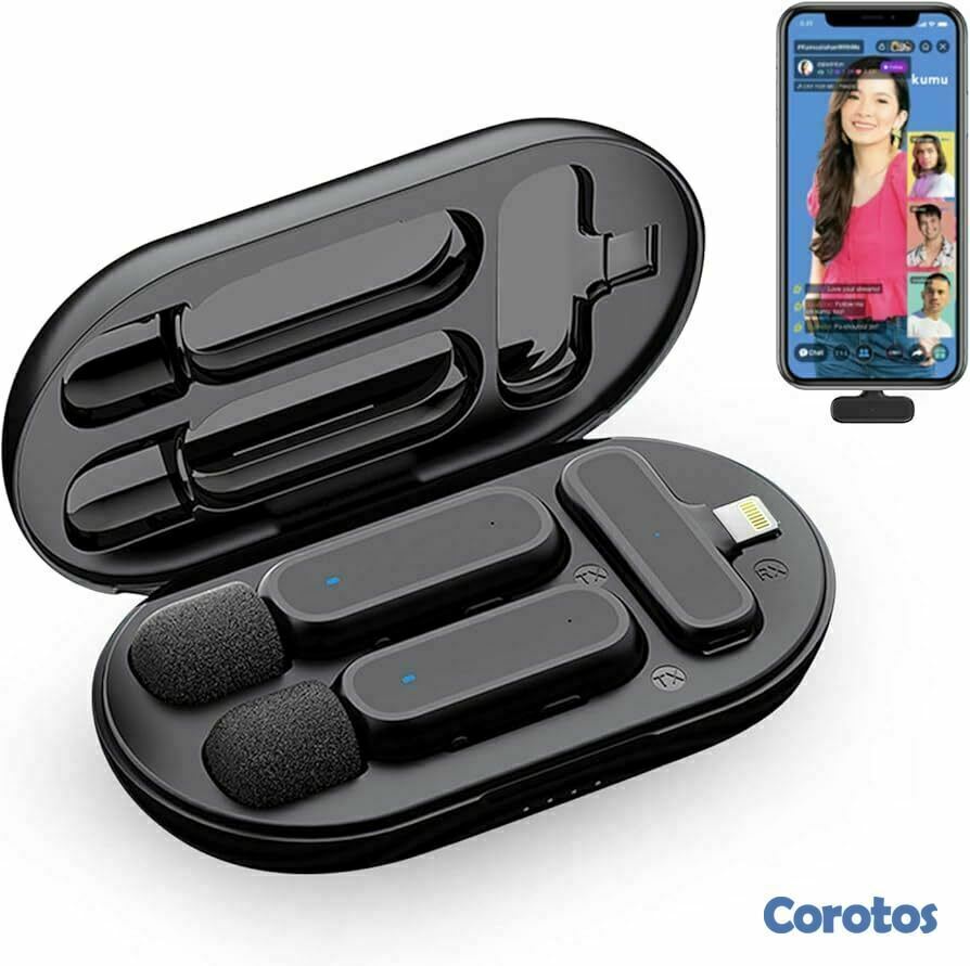 camaras y audio - Micrófono Inalámbrico Lavalier HCZ para iPhone – S 1