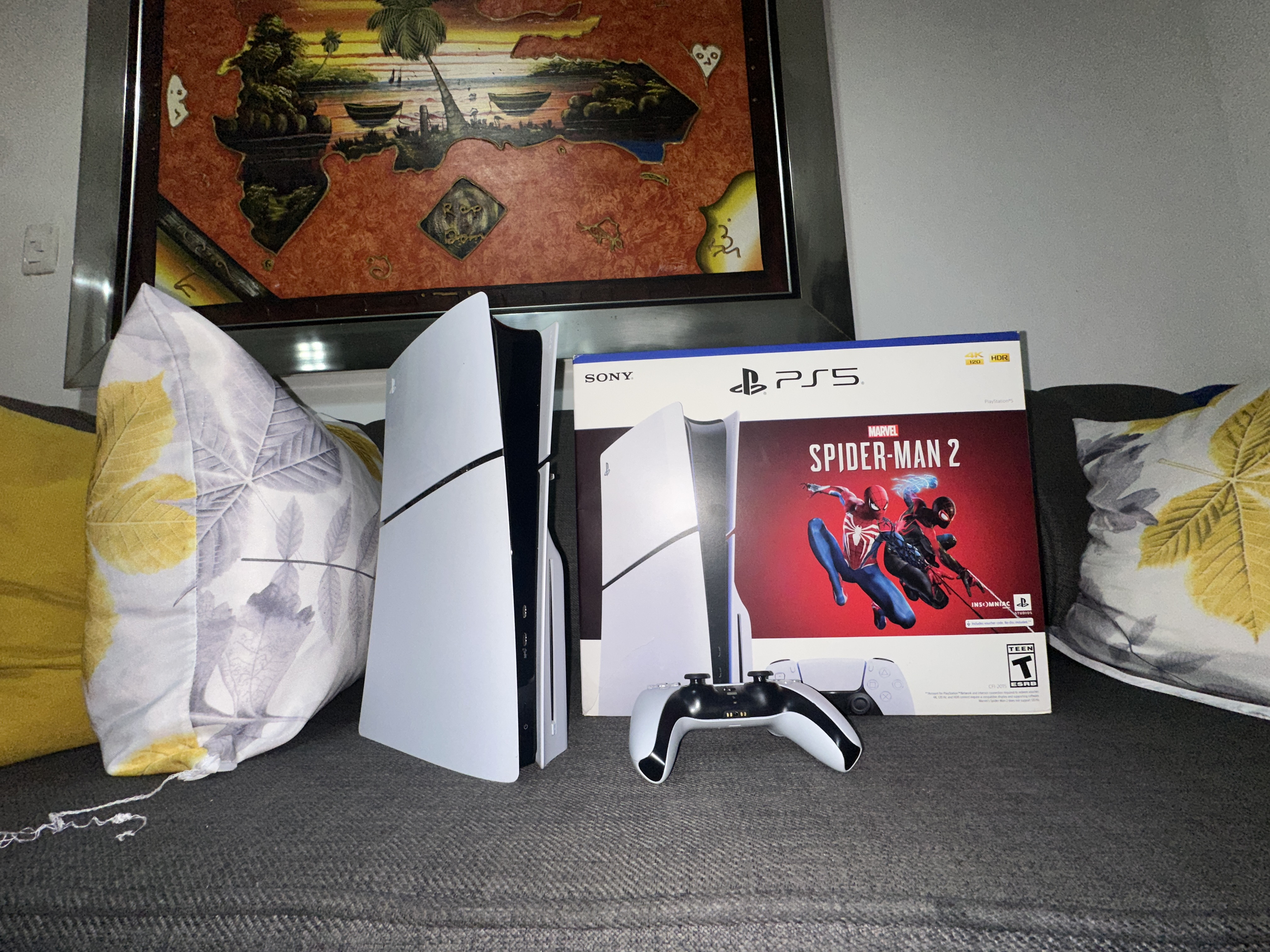 consolas y videojuegos - vendo ps5 slim versión disco