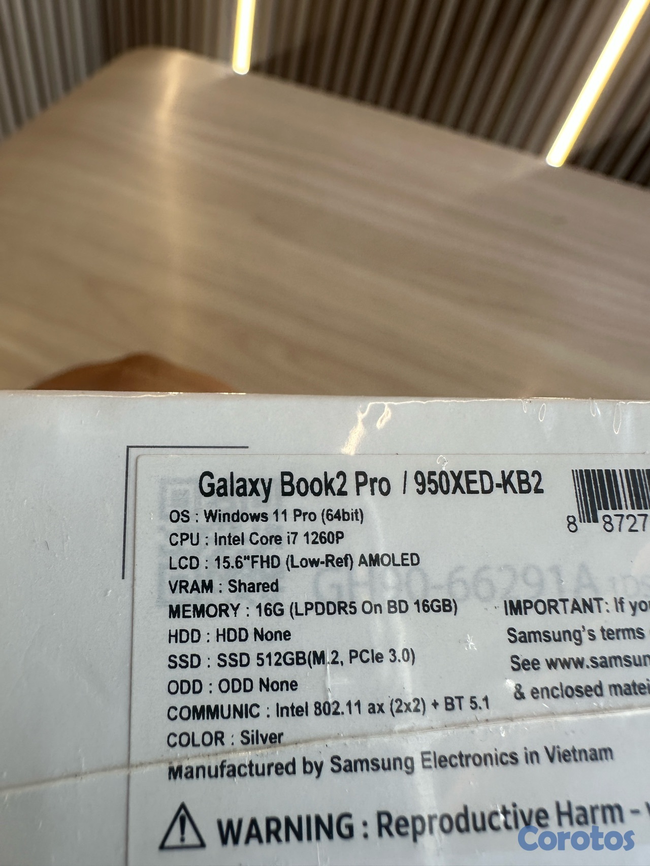 computadoras y laptops - SAMSUNG BOOK 2 PRO 15.6" i7-1260P  16GB RAM 512GB SSD SILVER WINDOWS 11 PRO  2