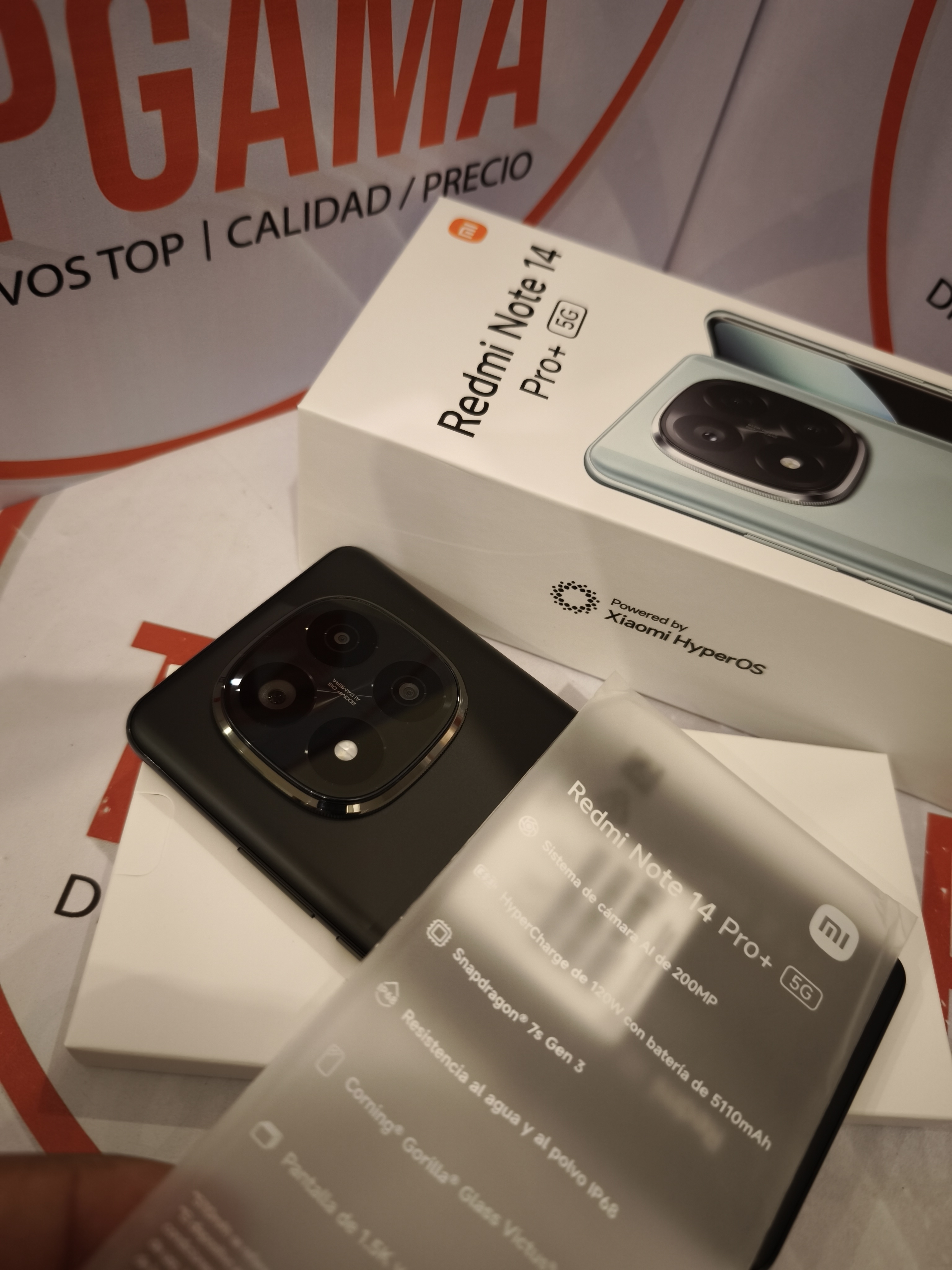 celulares y tabletas - REDMI NOTE 14 PRO+ PLUS 5G, 8GB RAM 256GB ROM 