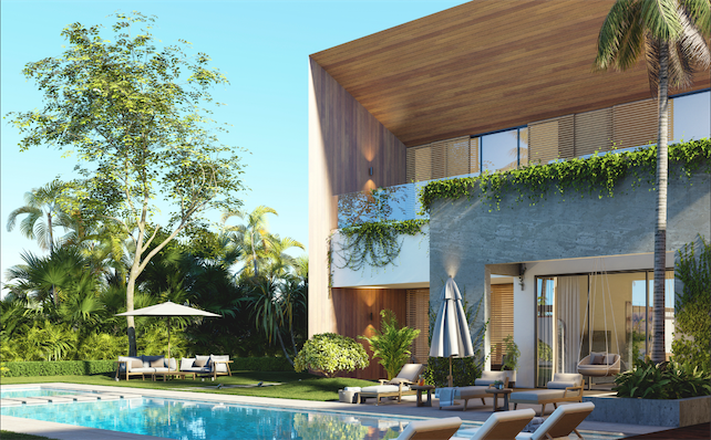 casas vacacionales y villas - Venta de Villa de lujo en cap Cana Republica dominicana con 2,501.58mts 2