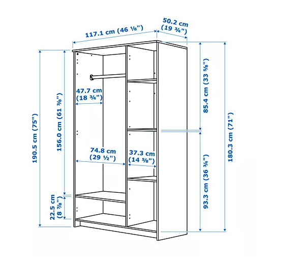 muebles y colchones - Closet en venta 5