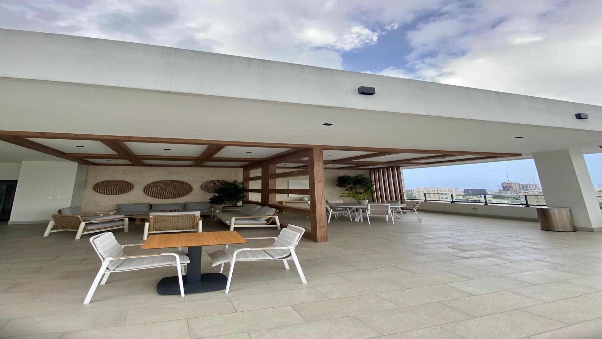 apartamentos - Alquiler de 2 habitaciones | Naco | Piscina, gym 7