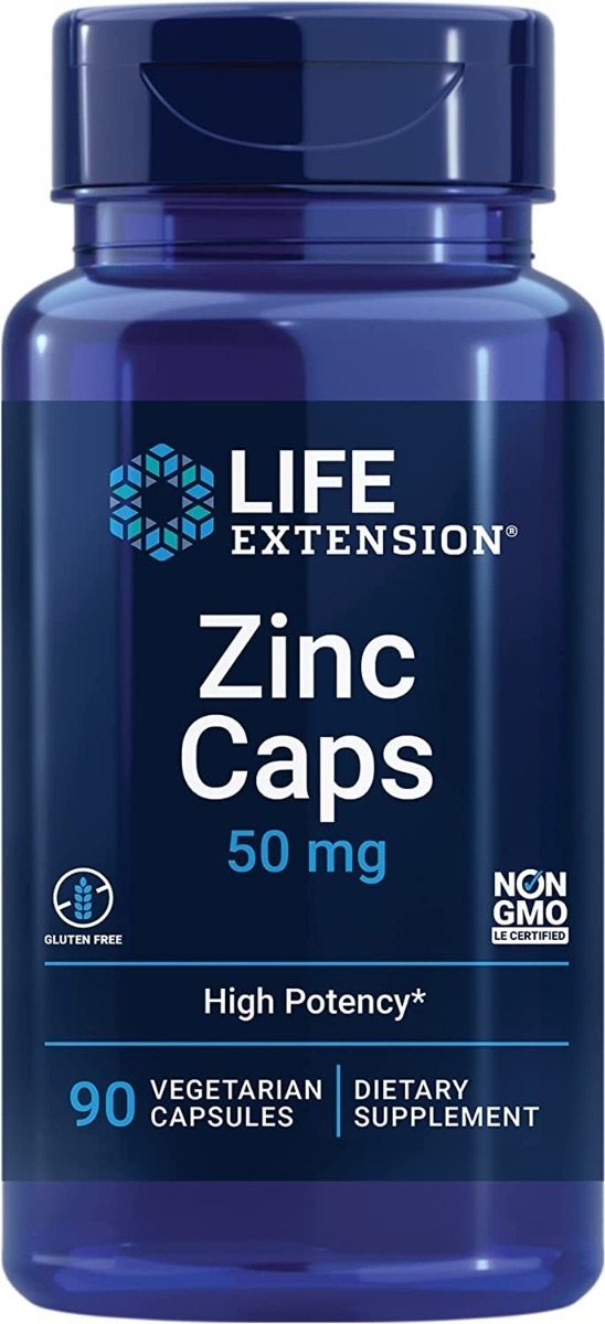 Salud y Equipamiento Médico - Zinc 90 Cap Life Extension