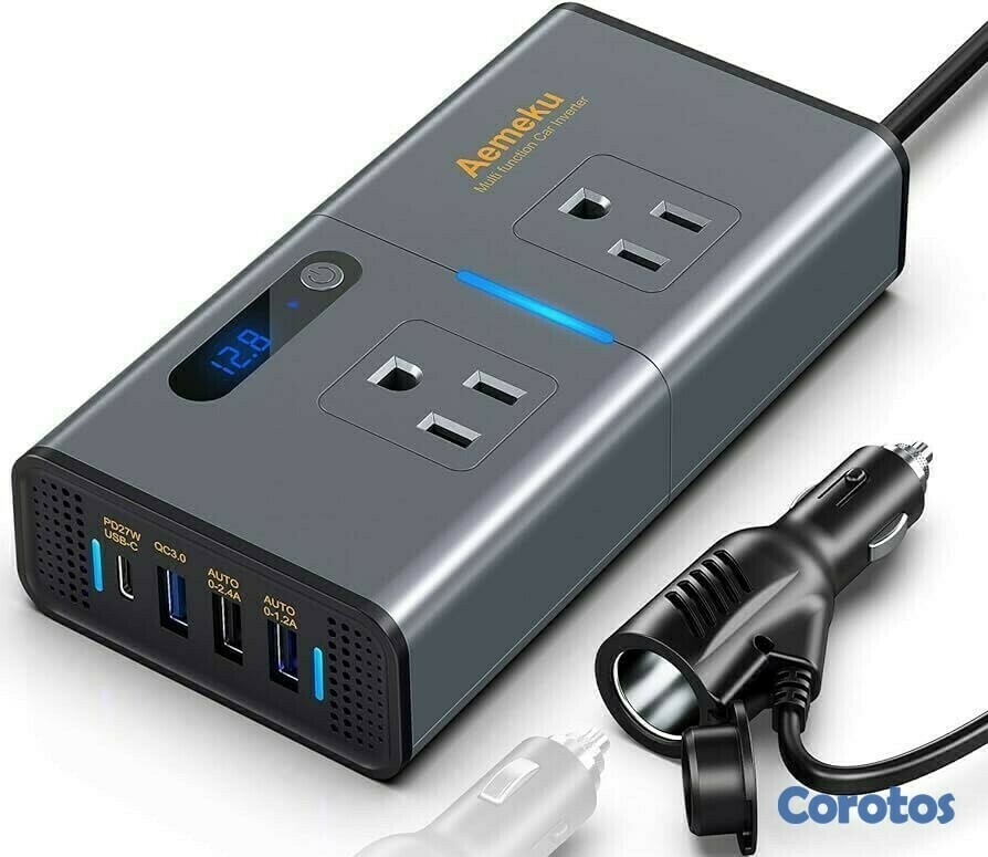 accesorios para electronica - POWER INVERTER 300W D.WORLD DW-7611 1