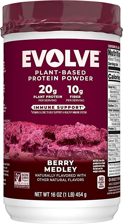 Salud y Equipamiento Médico - Proteina 454g Bayas Evolve