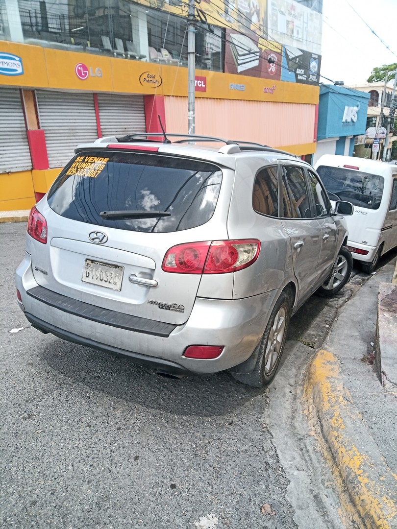 jeepetas y camionetas - Santa fé 2008 Diesel automática aire 8 bolsa de aire  0