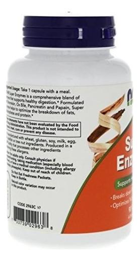 Salud y Equipamiento Médico - Alimentos Super Enzimas - 90 Capsulas 6