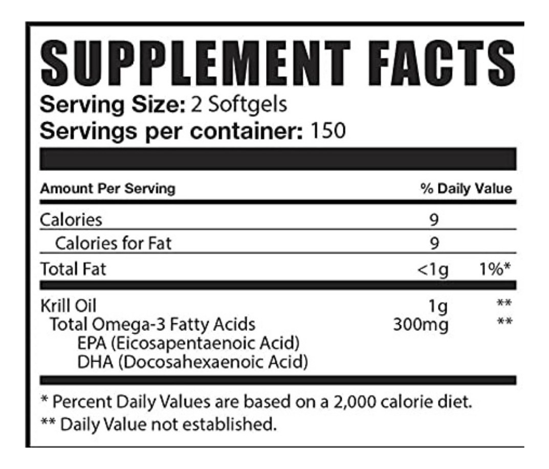 Salud y Equipamiento Médico - Aceite Krill Bulksupplements - Uni - Unidad A $1003 1