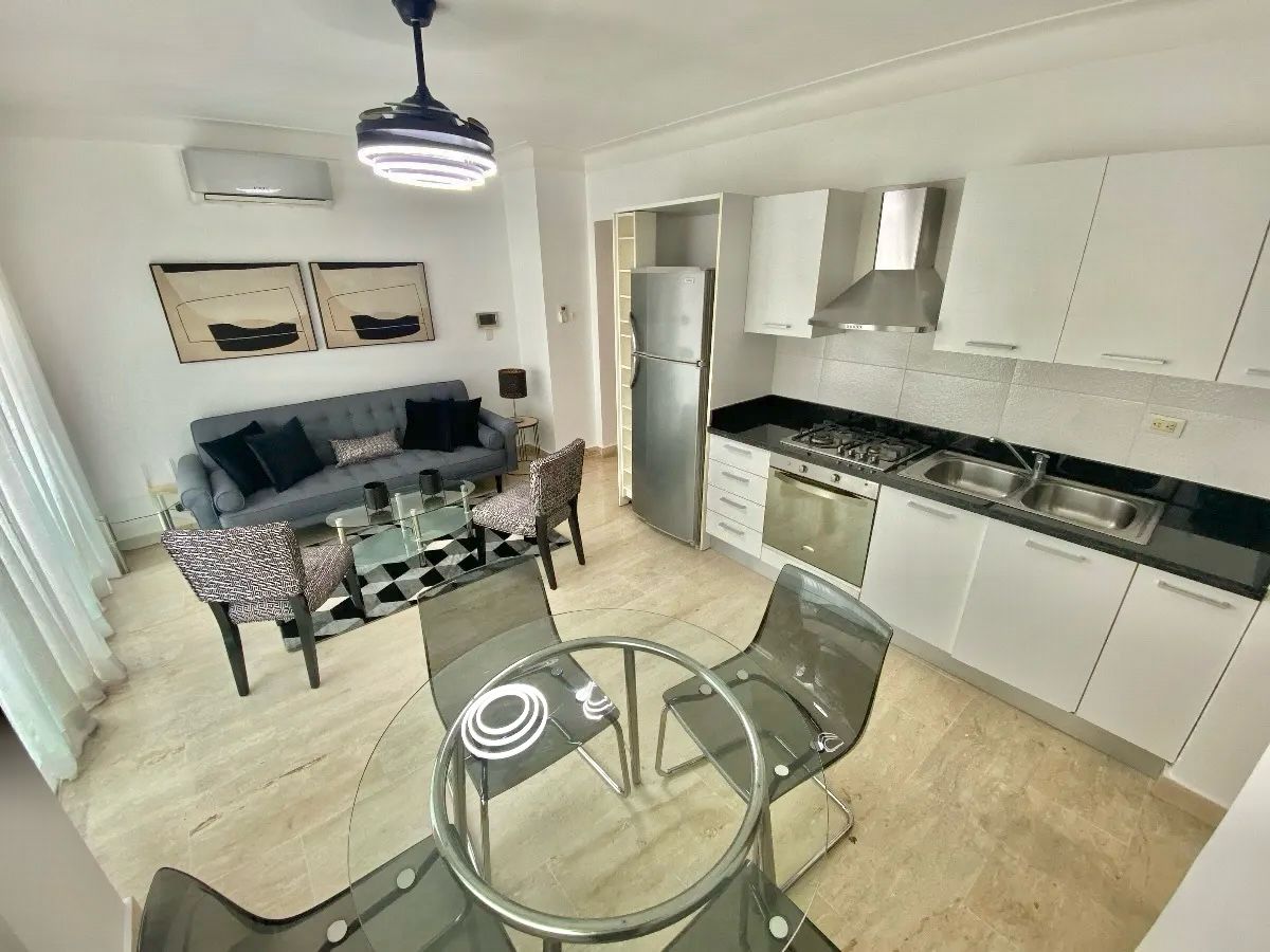 apartamentos - Apartamento en alquiler amueblado en Naco 5