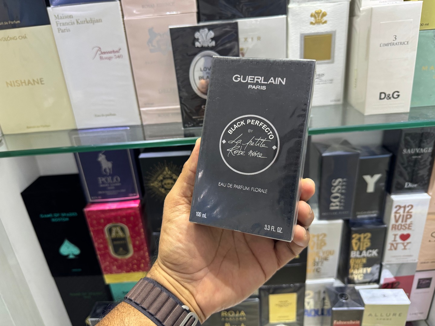 joyas, relojes y accesorios - PERFUME QUERLAIN BLACK PERFECTO EAU DE PARFUM FLORALE ,ORIGINALES $ 7,500 NEG 0