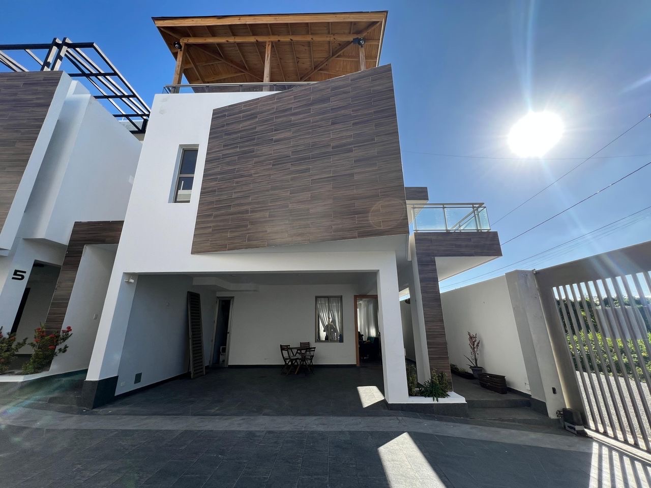 casas - venta de casa proyecto cerrado en la autopista de san isidro prado oriental  6
