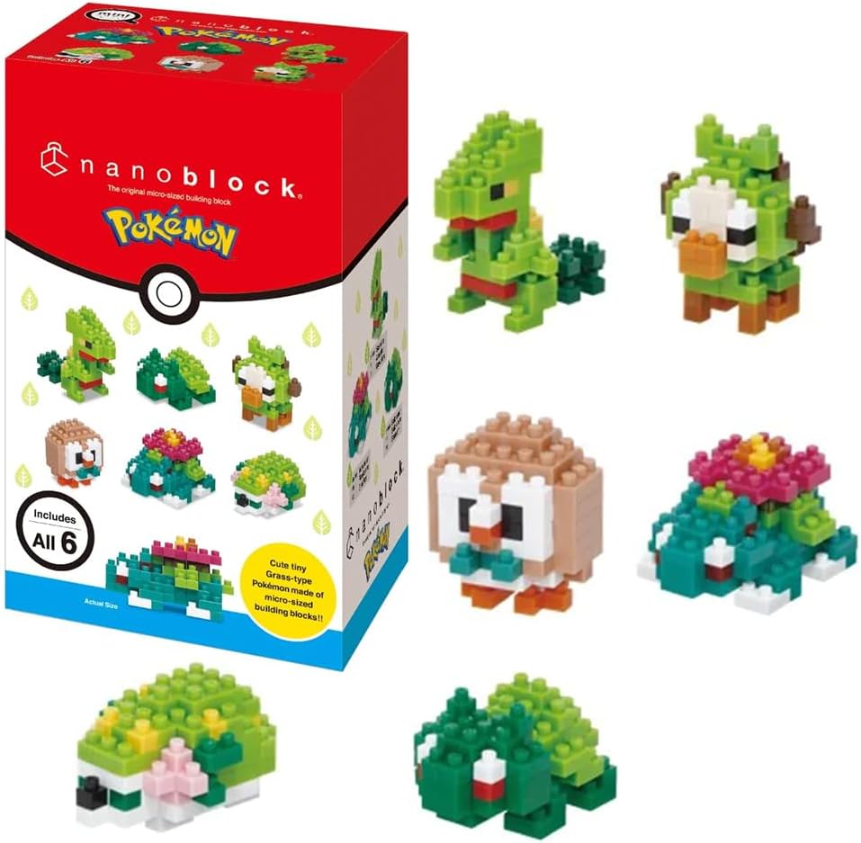 juguetes - Caja de Bloques para Armar Pokémon – Estilo LEGO 3