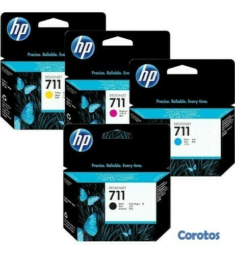 computadoras y laptops - CARTUCHO HP 711 TOTALMENTES ORIGINALES EN TODOS LOS COLORES,PARA  T120  T130 1